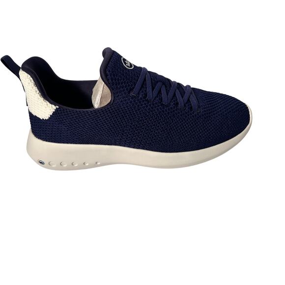 NWT Peter Millar Navy Knit Sneakers | Lightweight Comfort & Modern Style - Picture 4 of 7